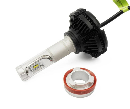 Conjunto de lâmpadas LED H9 H11 X3 DIODO TIPO ZES 50W 12000 lm