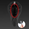 Capa de assento de bicicleta EVA confortável com memória de forma | Capa de assento de bicicleta antiderrapante com refletor | Capa de assento de bicicleta respirável | JGZDT-1