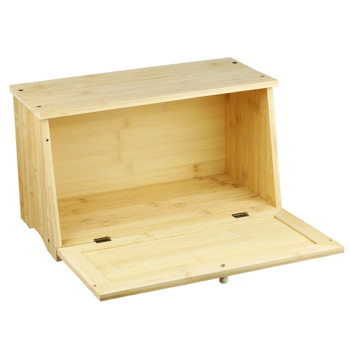 FC-B209 | Bamboo bread bin | Food storage container for bread, bread, rolls, food