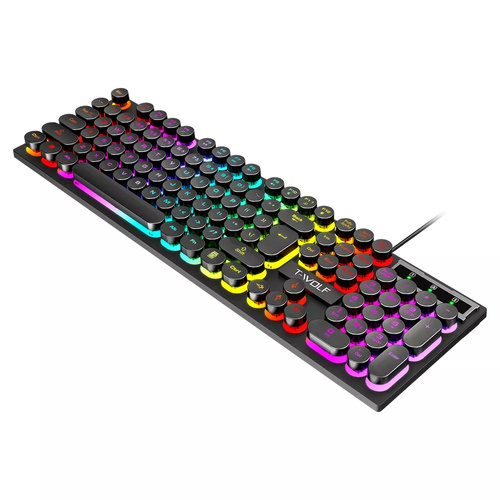 TF230 | Gaming set, keyboard and mouse, RGB LED backlight, USB