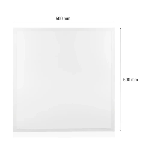 LED recessed panel | Raster luminaire for Armstrong type suspended ceiling systems | 60x60cm, 60W, 6000lm