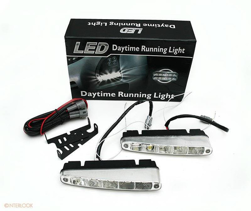 DRL 07 PREMIUM | Lights HIGH POWER LED daytime running | oblique