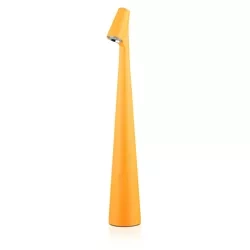 HMS-355-ORANGE | Tischleuchte 33,5cm | Kabellose Nachtlampe mit integriertem Akku | Lampe mit Touch-Steuerung