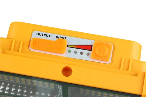 TGD-100W-AMARILLO | Lámpara de trabajo solar | Función de banco de energía | CONDUJO