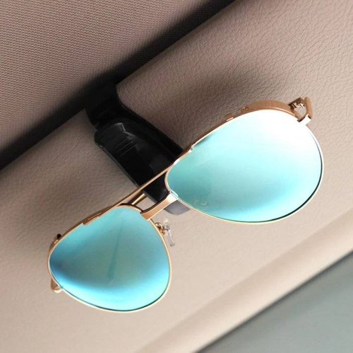 Soporte para gafas, clip para parasol del coche