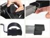 Mini bicicleta ergométrica com resistência ajustável e contador LCD | Bicicleta de reabilitação dobrável para braços e pernas | Rotor | DH-301