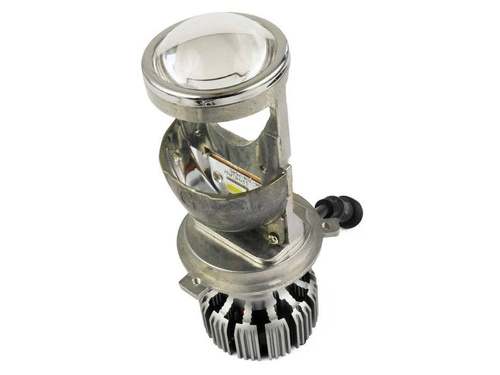 LED-Scheinwerferlampe Set | H4, 60 W, 12.000 lm, SMD 5530, mit Linsenprojektoren