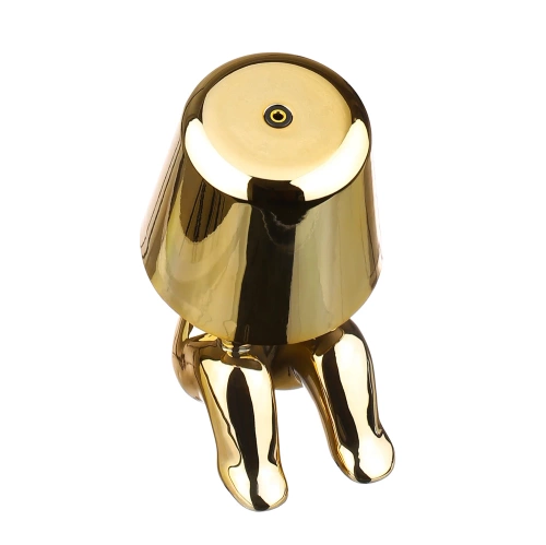 HJA23-I-GOUD | Moderne tafellamp met touchbediening | Nachtlamp met ingebouwde batterij