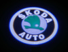 Projetor LED LOGO PMC-S4 dedicado à SKODA