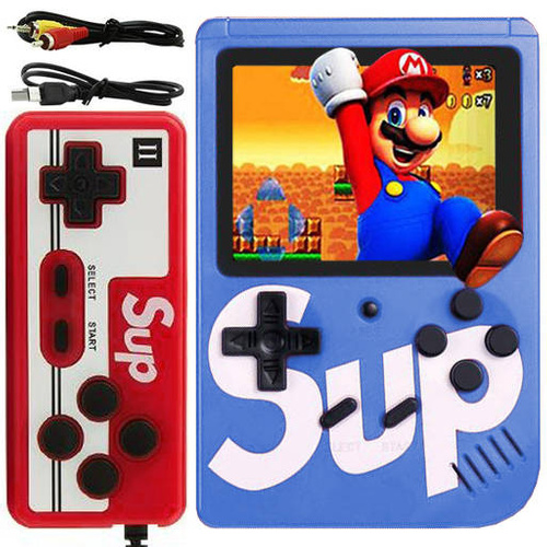 RS400-dubbel | Mini draagbare RETRO-gameconsole met pad | 400 spellen 3.0