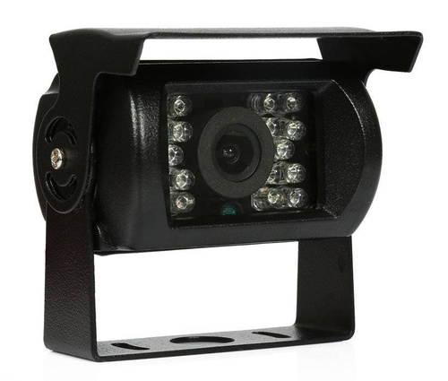 PZ470 | 12-24V 18IR reversing camera with a visor, in a set with a 10-meter AV cable