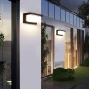TYD-S18W-B | Garden lamp, outdoor facade wall lamp LED | Integrated motion and twilight sensor | 12W, 1200lm, IP65
