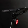Ensemble d'éclairage LED USB pour vélo – Avant blanc + Arrière rouge | Feux de vélo puissants | avec batterie | BK-L8005