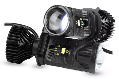 Y6D | H4 mini Bi-LED projektorsæt til linseløse lamper | 70W, 8000lm, 5500K, IP65