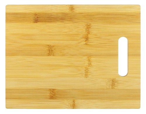 QCB-2822 | Tábua de corte de bambu | construção durável com alça
