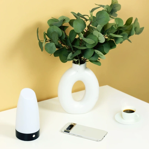 Lampe de table LED tactile - blanc froid | Veilleuse sans fil | YG-D017-Blanc