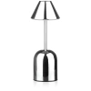 Draadloze nachtlamp met ingebouwde 2000 mAh-batterij | Moderne tafellamp met instelbaar vermogen en lichtkleur | YG-D020-Zilver