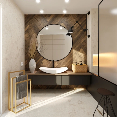 TRF-420 | Portasciugamani | Stand con tre braccia | Appendiabiti da bagno | Appendiabiti da terra