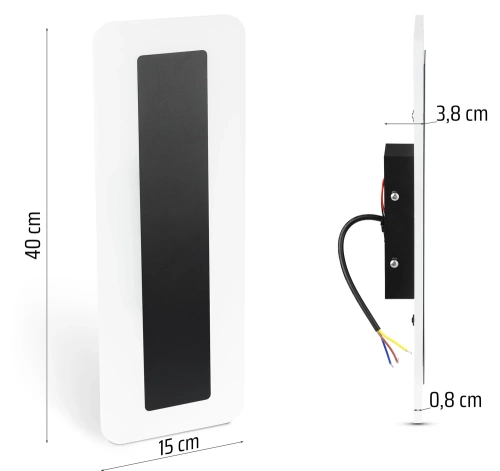 LED-Außenwandleuchte | 20 W | BD-C015-20W