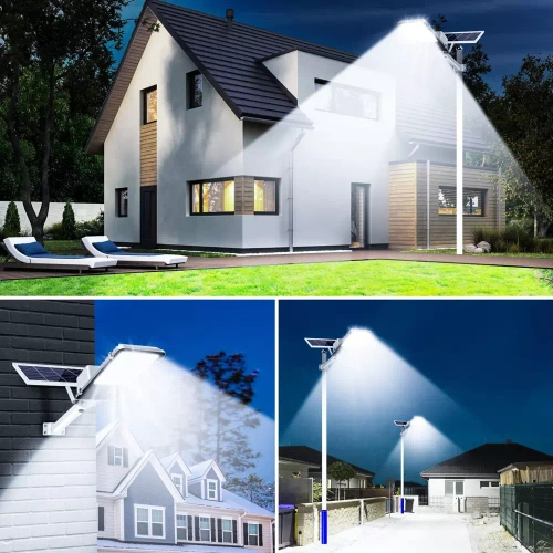 LDT-B628 | Lanterna de rua, lâmpada solar LED 2000W | 20Ah, IP65, 628 LED SMD5730 | painel solar grande 6V/25W | Controlo remoto