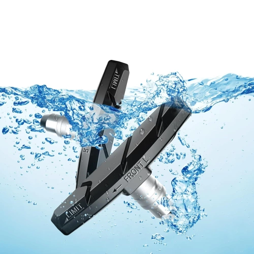 Pastilhas de freio para bicicleta V-Brake | Blocos assimétricos parafusáveis 70mm | SJSCP-03-B