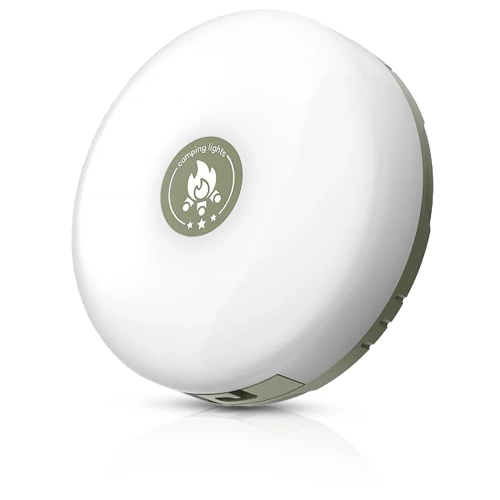 Lampe de camping LED multifonction avec guirlande de 10 m, batterie externe et aimant | Lampe étanche avec batterie intégrée de 2000 mAh, 5 modes d'éclairage | KQ-5004