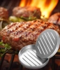 HM-S117-SØLV | Burger form | Kødpresse | En form til tilberedning af kød til grillen 