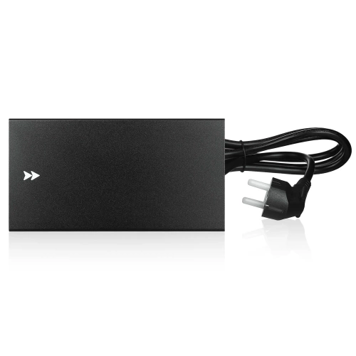 Zásuvka do pracovní desky zapuštěná s posuvným krytem | dvojitá elektrická zásuvka s USB PD nabíječkou | černá | JX-S328-BLACK