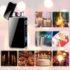  JL-613 | Briquet plasma élégant | coupe-vent | USB | touche