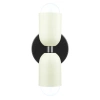 Modern LED Wall Light | E27 socket | Designer Sconce for Living Room or Bedroom | YG-W008-W+W