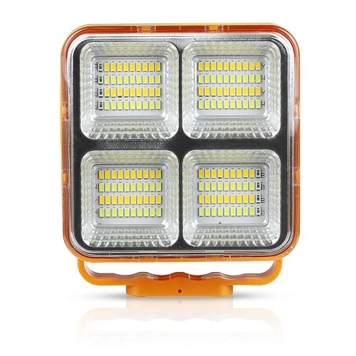 TGD-30W-YELLOW | Solar Work Lamp | Power Bank Function | LED