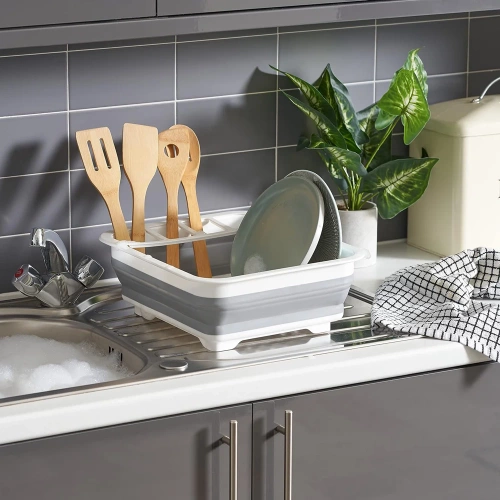 XEP-364-GRAY | Dish dryer | Foldable camping drainer