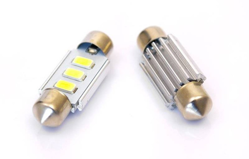 Lâmpada LED para carro C5W 3 SMD 5630 CAN BUS