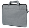 BR03 | Bag, 15.6 "laptop sleeve | handles, shoulder strap, side pocket | gray