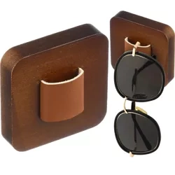 GH-H01-2PCS-B | Percha para gafas | Colgador de pared sujeto con cinta adhesiva | Porta gafas 