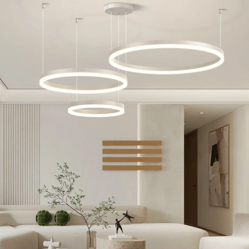 RLK-C03-69W-W | Multipart Modern Pendant Lamp | LED | White