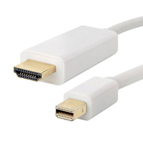 HDMI-Kabel - Mini Display Port | 4K | DP-G-1.8M-Weiß