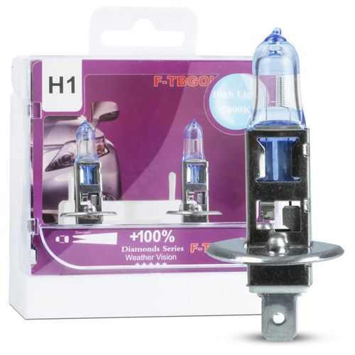 H1 55W 12V Halogen-Scheinwerferlampe Glühbirne | 2 Stück