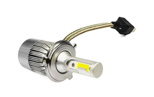 A set of LED bulbs H4 C6 Bridgelux COB ™ 7600 lm