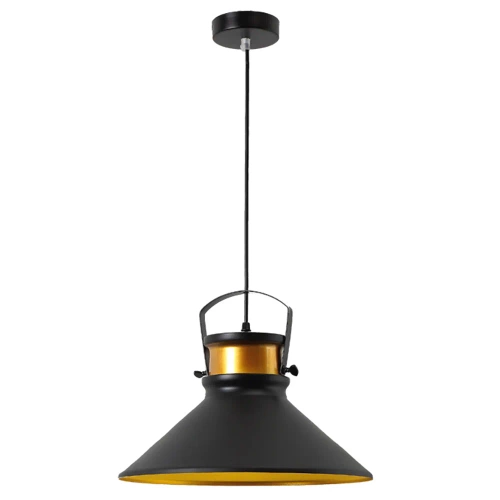 Guld loftslampe | retro stil | loft