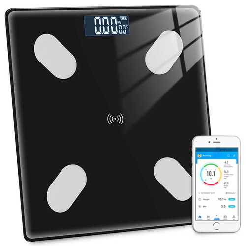 NS-BT1 | Bluetooth intelligent bathroom scale with thermometer | LED display