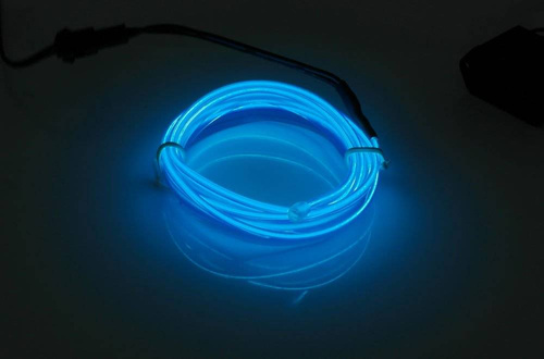 El Wire Set Red 4M - Luce ambientale EL Wire in fibra ottica con inverter 12V separato