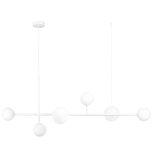 LED-Pendelleuchte | 6-flammig | weiß | CDL-G610S-WHITE