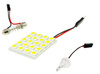 LED панель 20 SMD 5050 4x5 + адаптери W5W, C5W, T4W