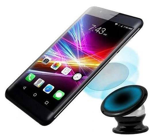 M047-Černá | Hliníkový magnetický držák pro telefon / tablet / navigaci