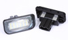 LP006S28 Mercedes LED license plate light: C-class W203 Sedan, SL-class R230, CLK-Clasa A209 / C209