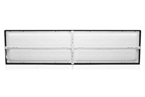 Panou LED pentru tavan | Plafon montat la suprafață 120x30cm | 60W, 6000lm | negru