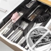 Organizador de cajones para muebles | Separador de cajones ajustable | Separador de bambú con 9 divisores | KBT-B615