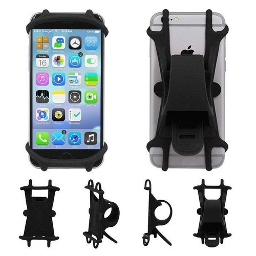 PSI-B11 | Suport telefon din silicon pentru biciclete | pe volan