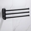 BTS-R003-B | Bathroom Towel Rack | 3 swivel arms